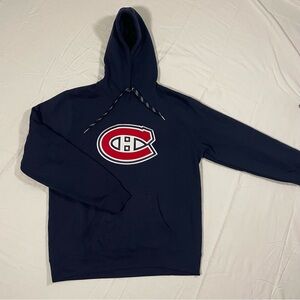 NHL Montreal Canadiens Navy Hoodie